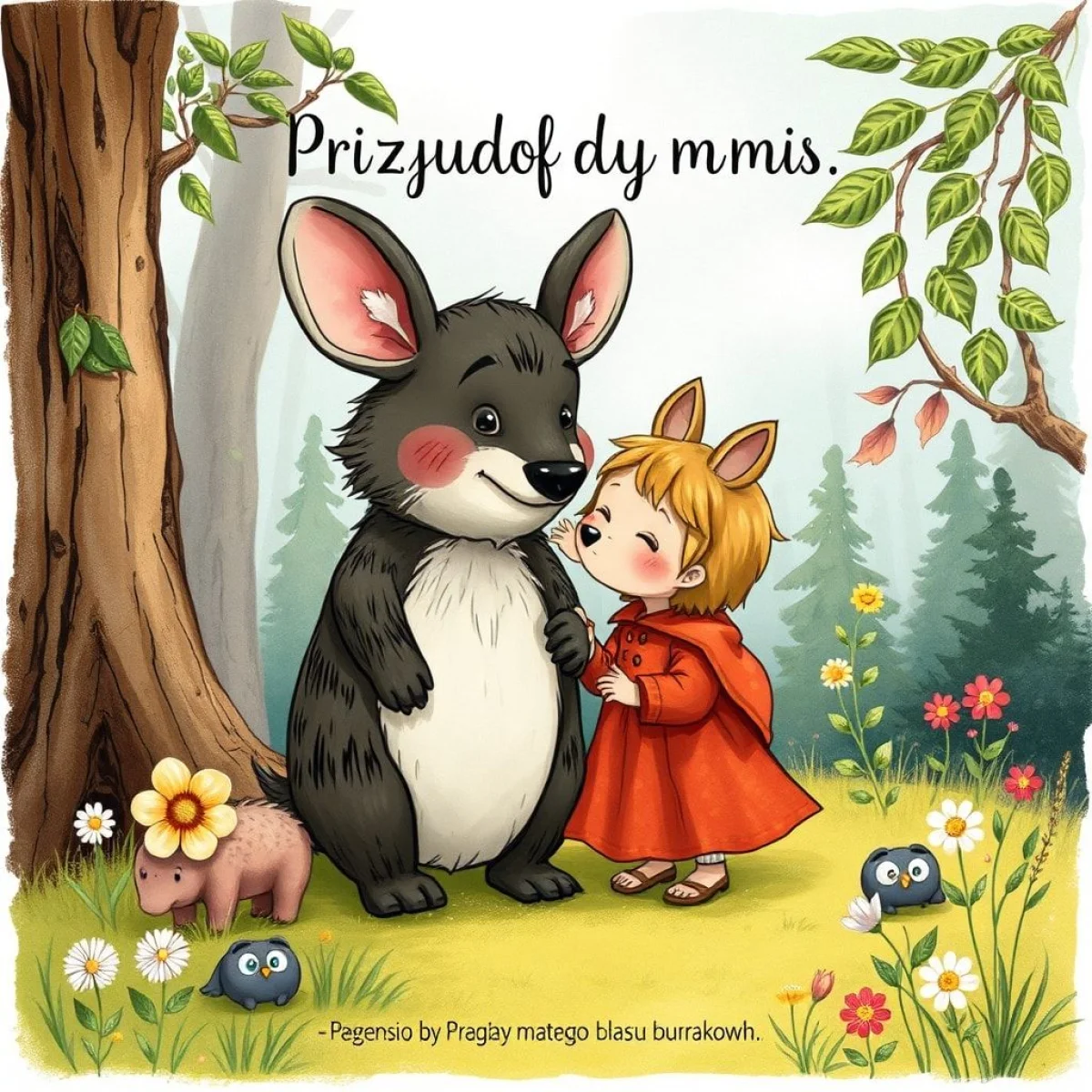 Przygody misia Adasia i zaczarowanego lasu buraków