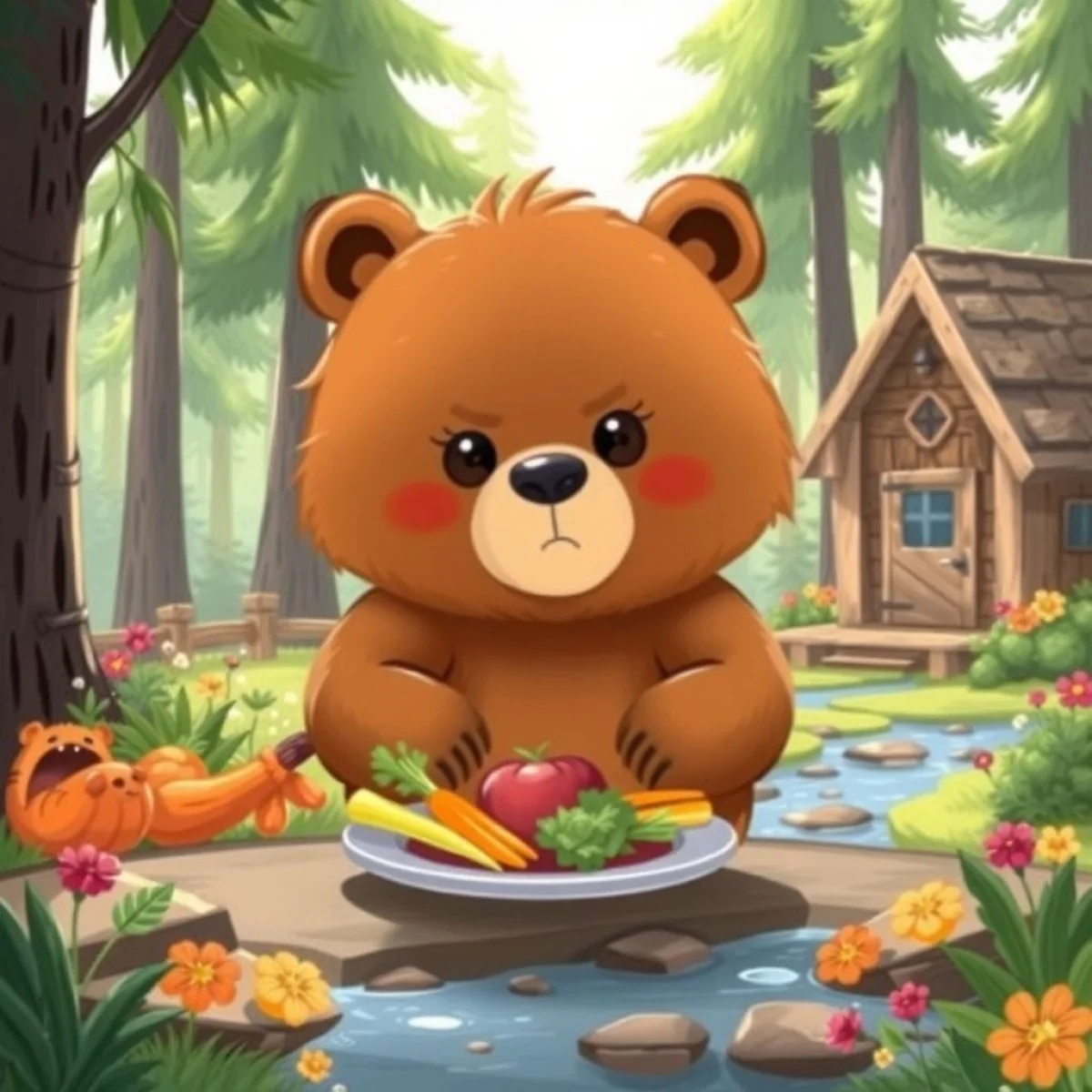 Ksawery i zaczarowany ogród warzyw