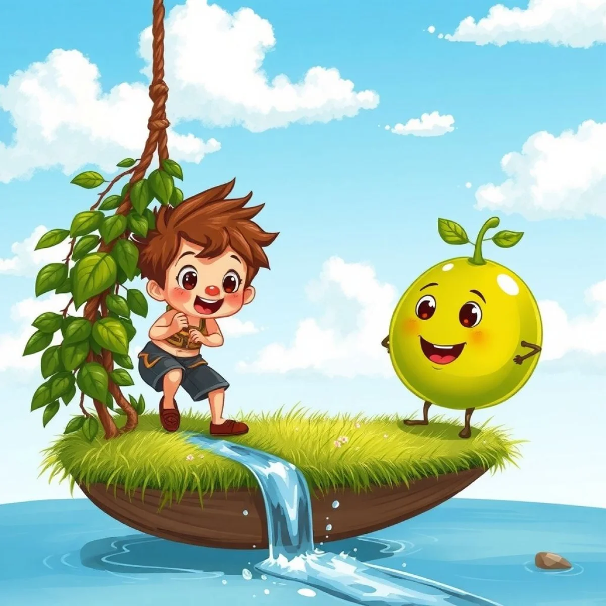 Przygody Kuby i Zielonego Grejpfruta na Latającej Wyspie