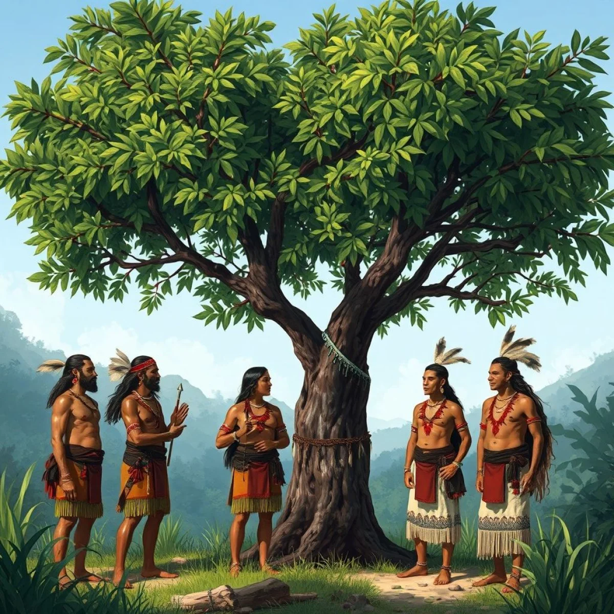 Pochodzenie yerba mate u Guarani