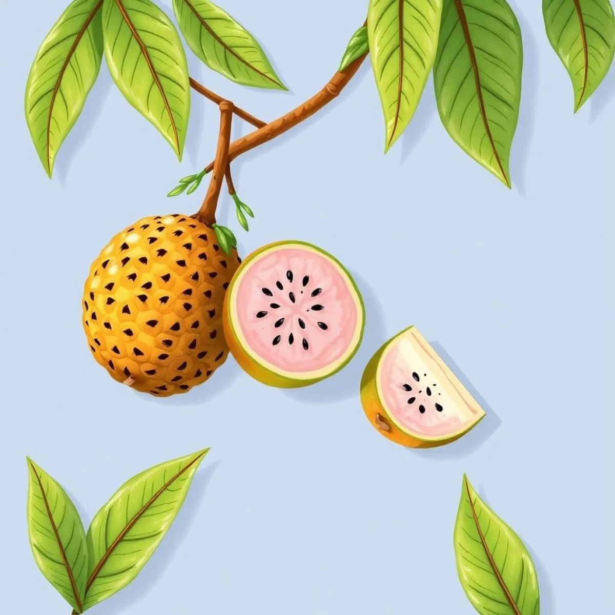 Feijoa - tropikalny owoc z Ameryki Południowej