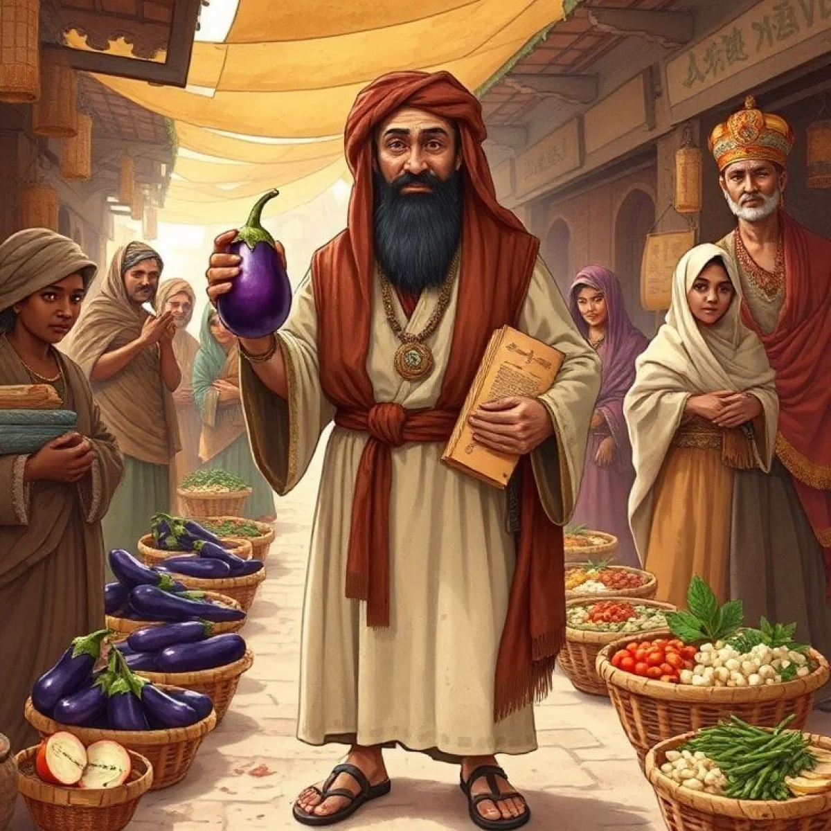 Bakłażan podróż przez świat i wieki