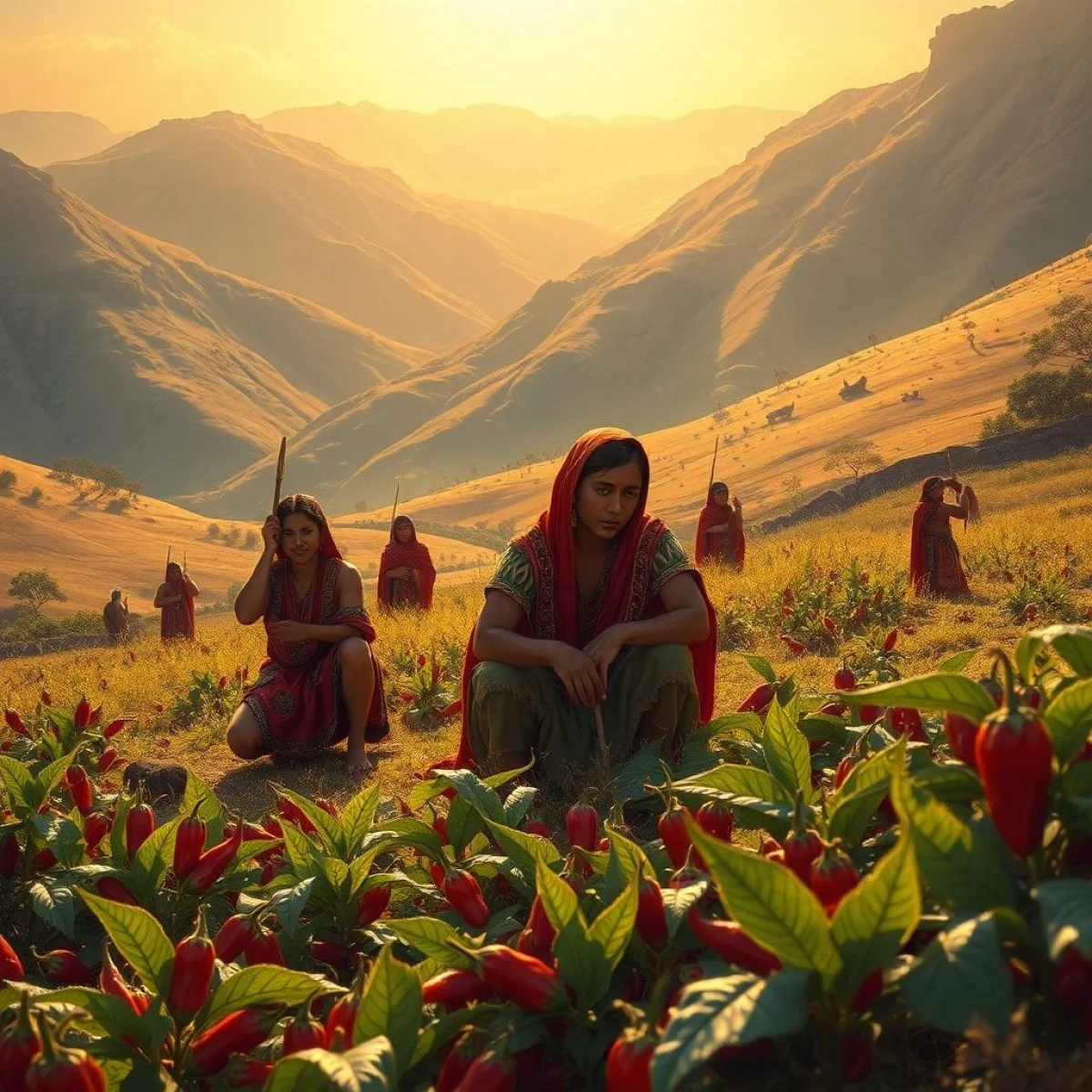 Podróż papryki z Ameryki do Europy