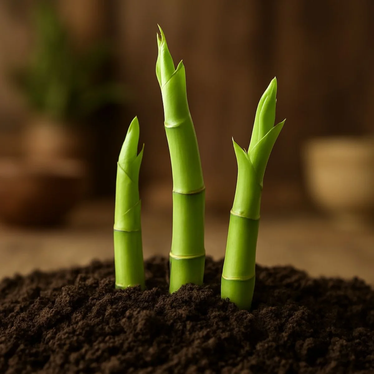 Pędy bambusa: młode trawy w kuchni azjatyckiej