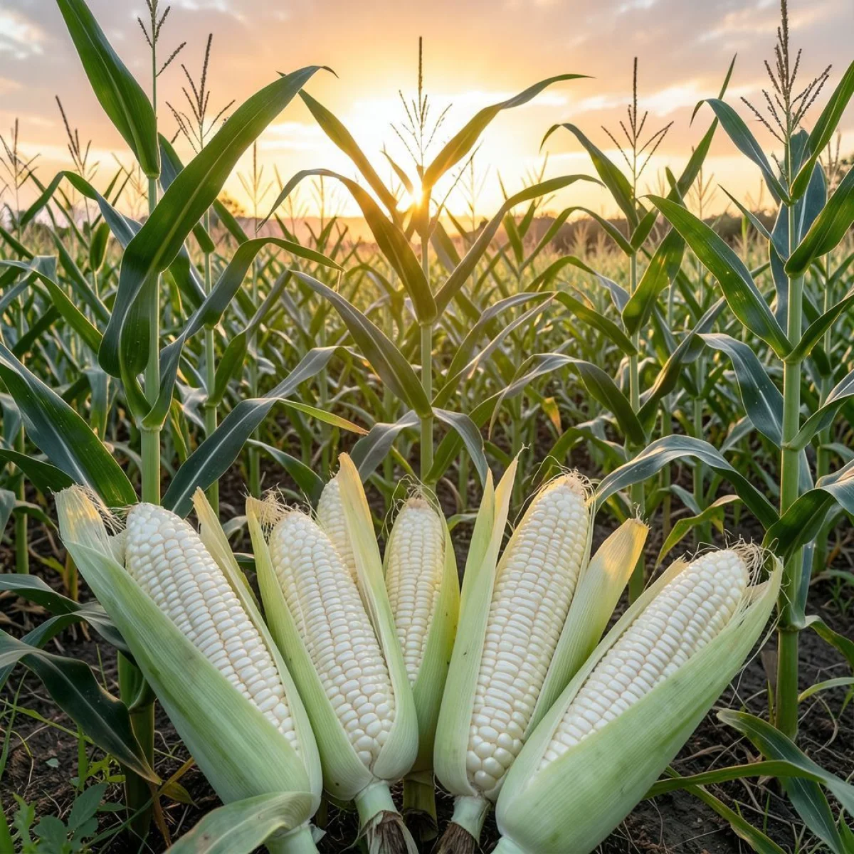 Biała kukurydza cukrowa – delikatny skarb pól