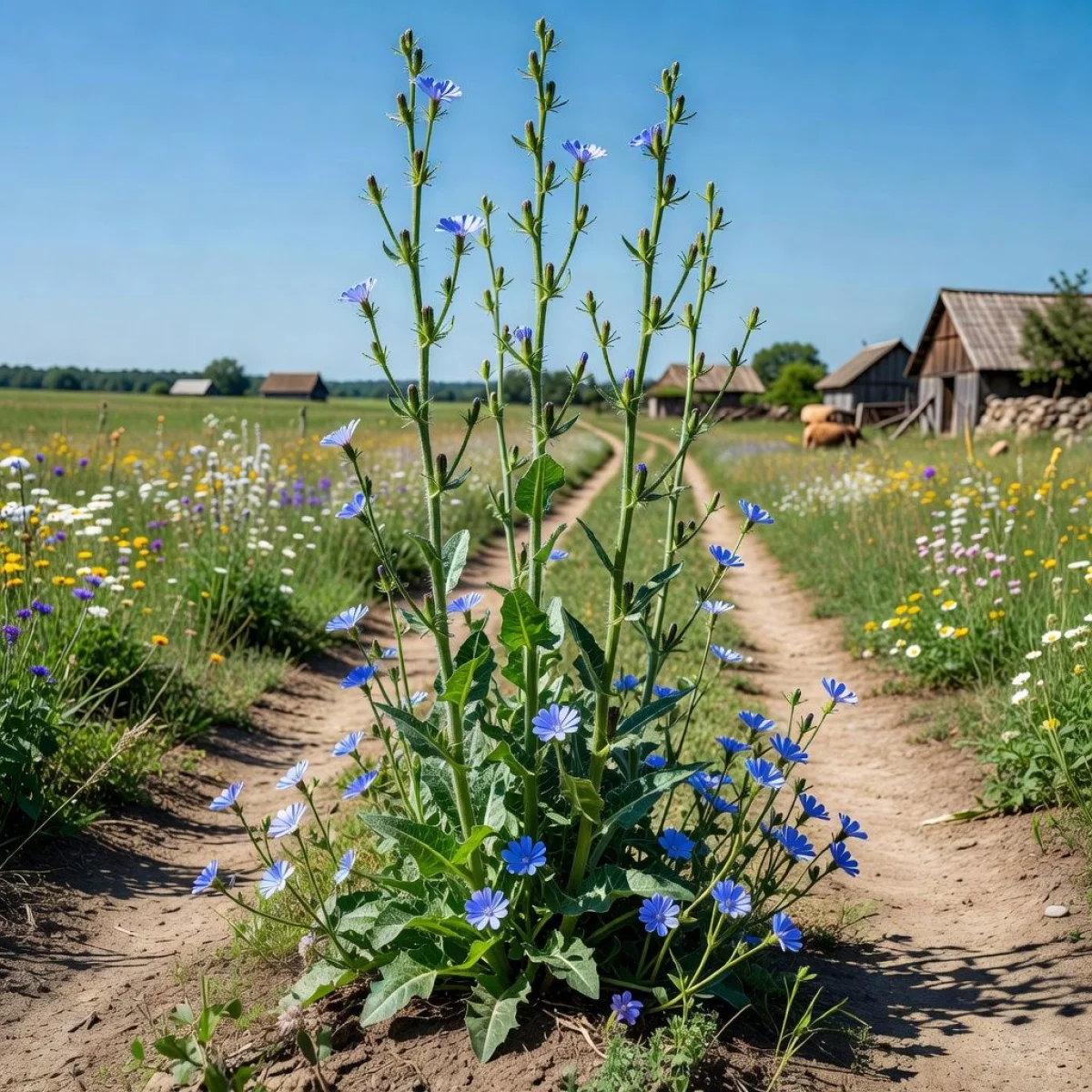Cykoria podróżnik – staropolskie warzywo dziko rosnące