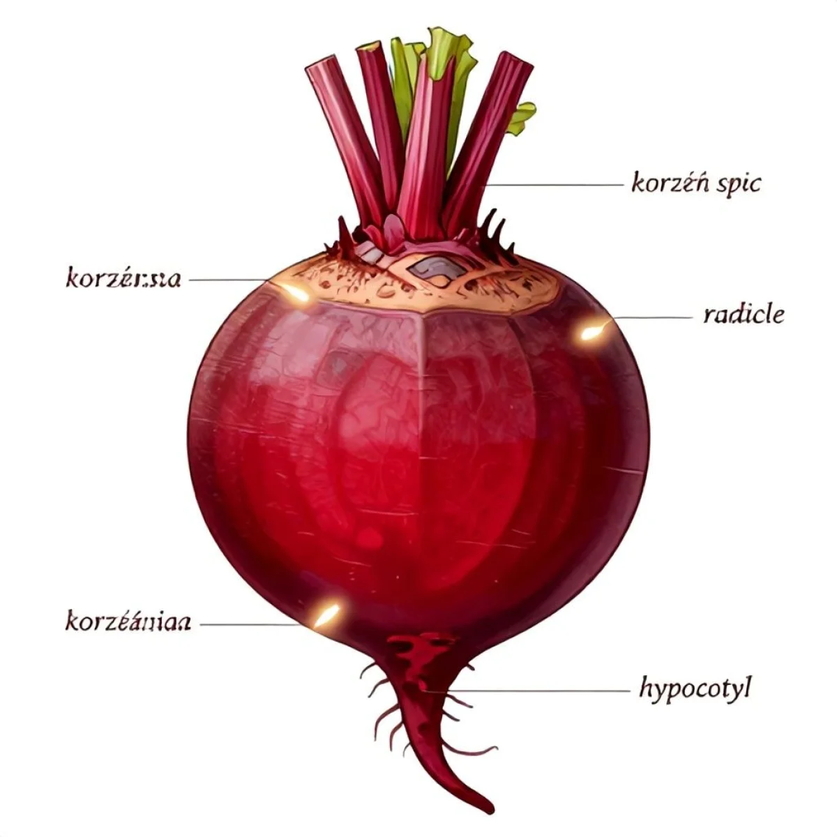Tajemnica budowy czerwonego buraka