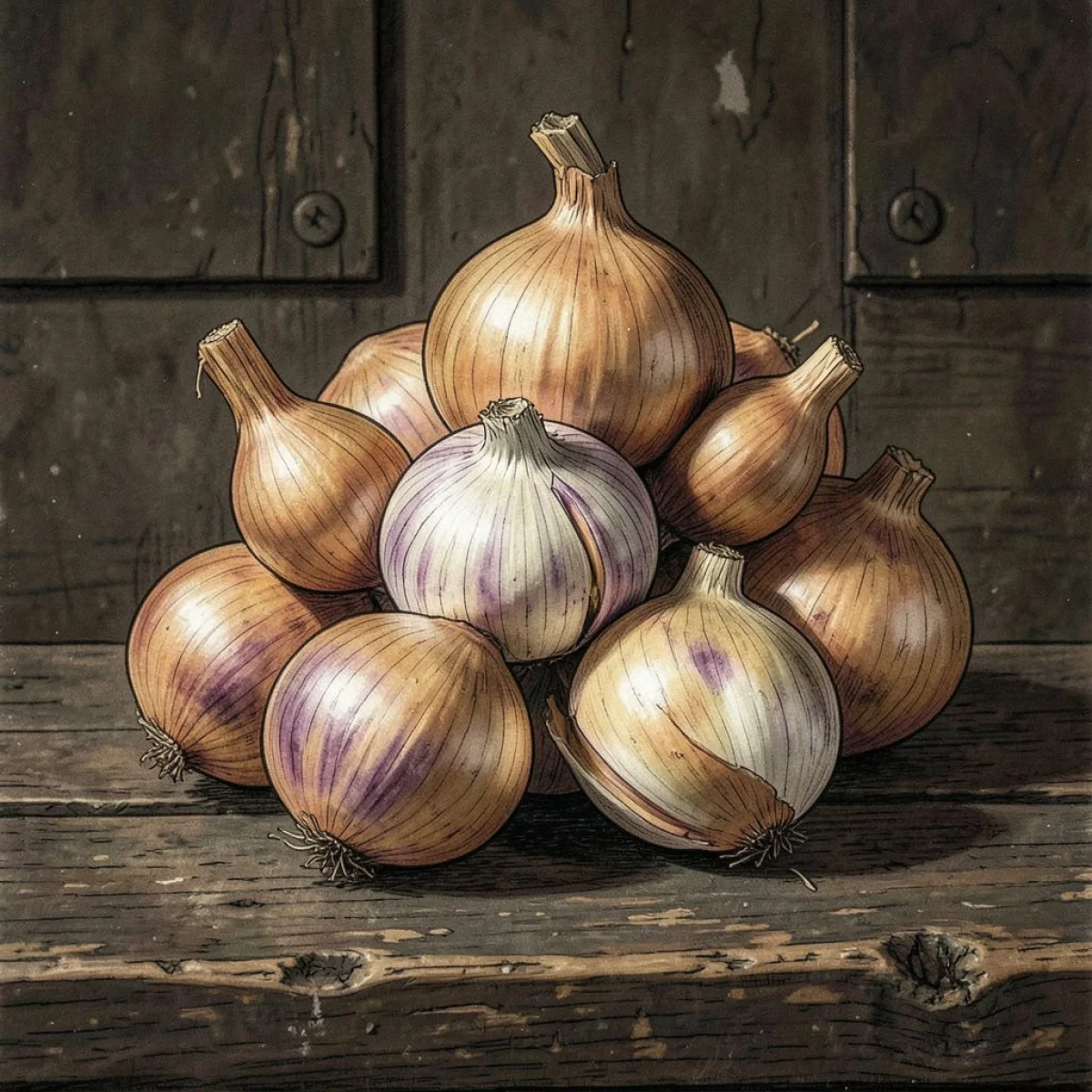 Eszalotka dawna królowa kuchni