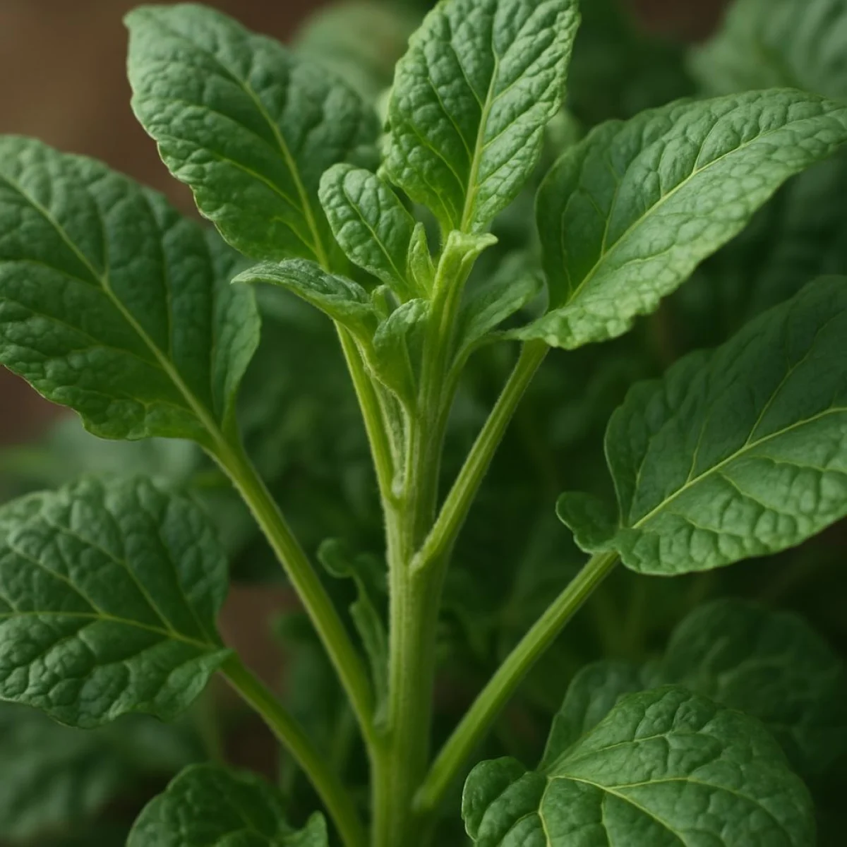 Krakowski głąbik: zbliżenie, skomplikowane detale jadalnych łodyg i liści.