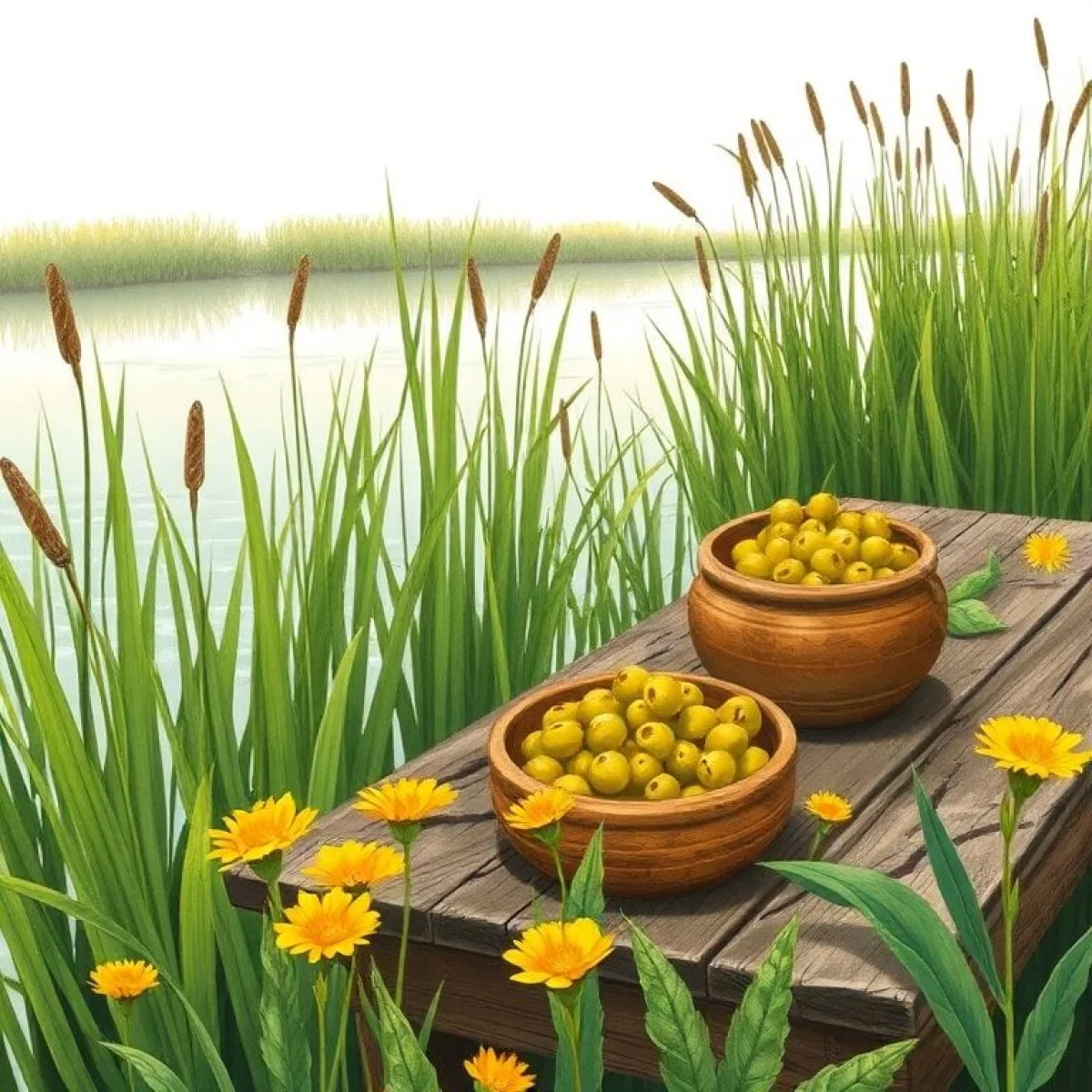 Kniej błotna: dawne smaki i lecznicza moc ziół