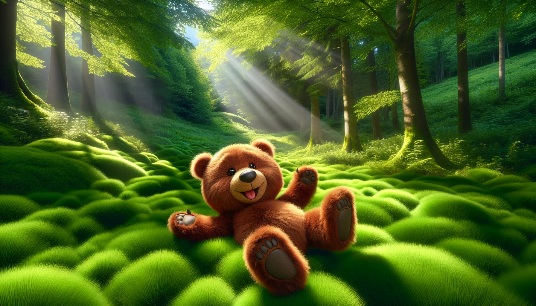 Barnaba: Miś, co pokochał zielone