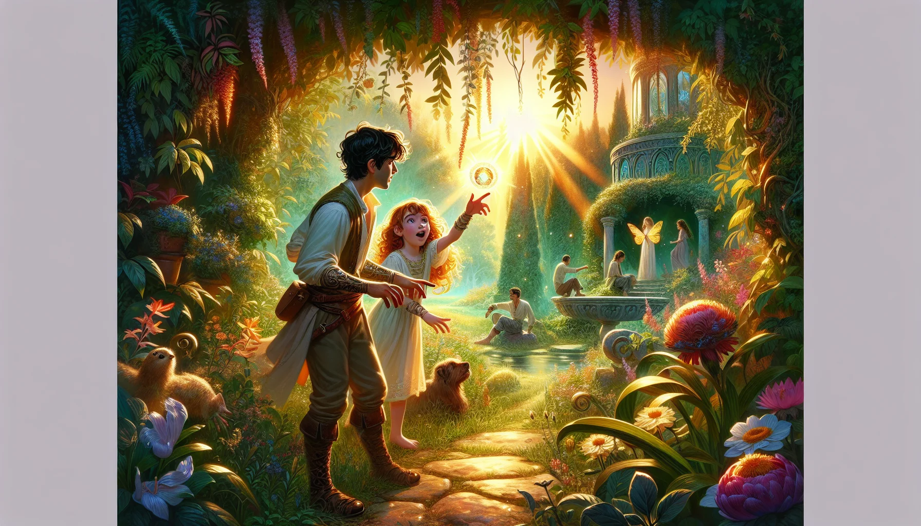 Tajemniczy Ogród: Niecodzienna Przygoda Ani i Adama